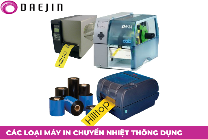 Các loại máy in chuyển nhiệt thông dụng nhất