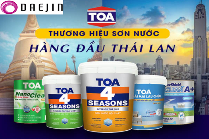 Sơn nước thương hiệu Toa